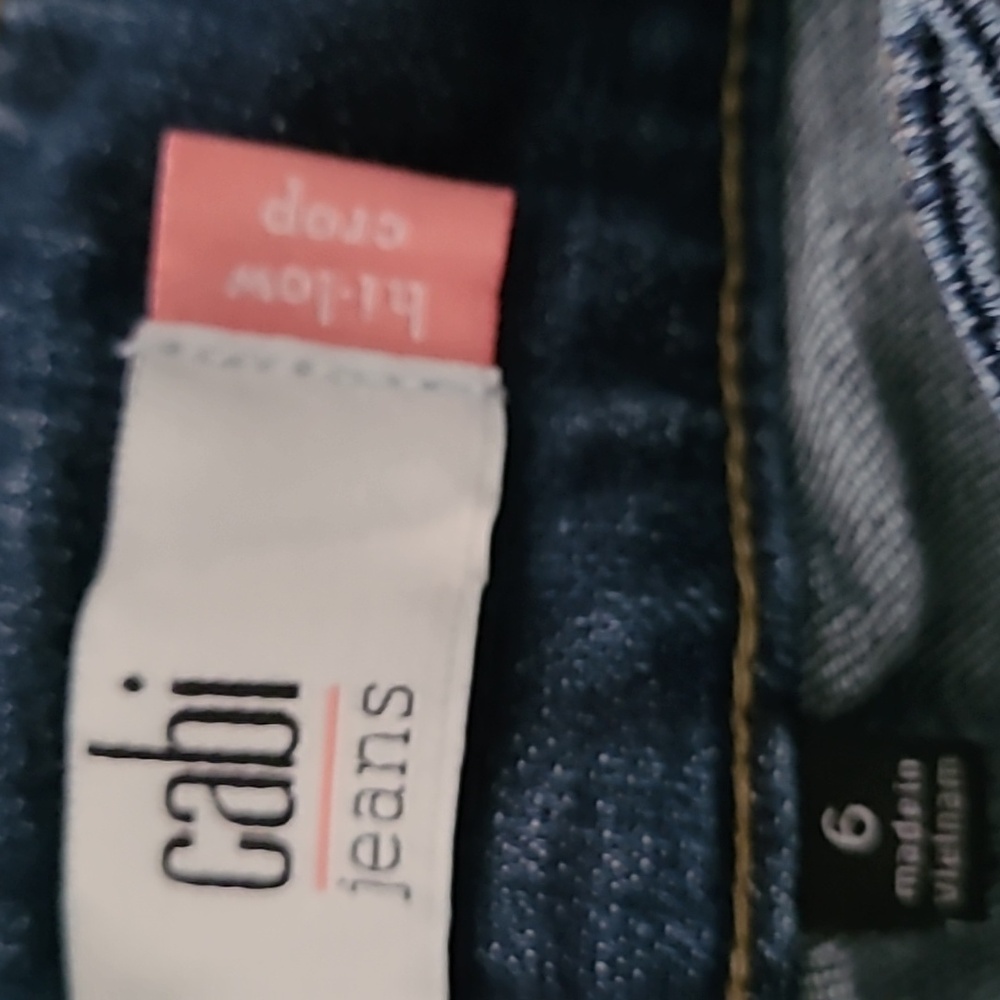 CAbi Blue Flare Leg Jeans - Picture 3 of 4